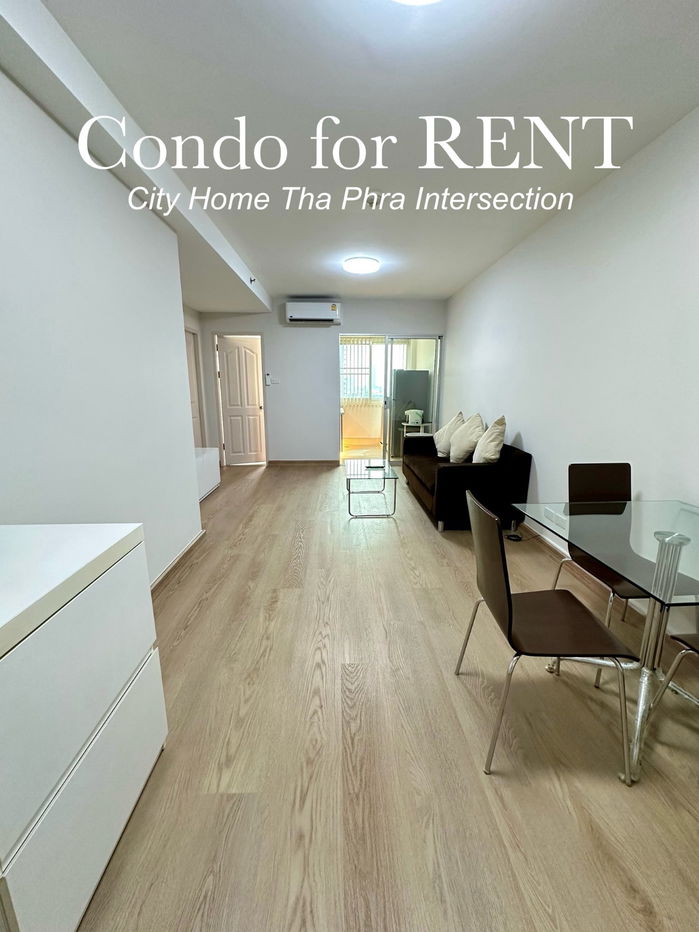 Condo for rent: City Home Tha Phra Intersection, ready to move in. If interested, contact Line @goodmanpro or call 0999029192.