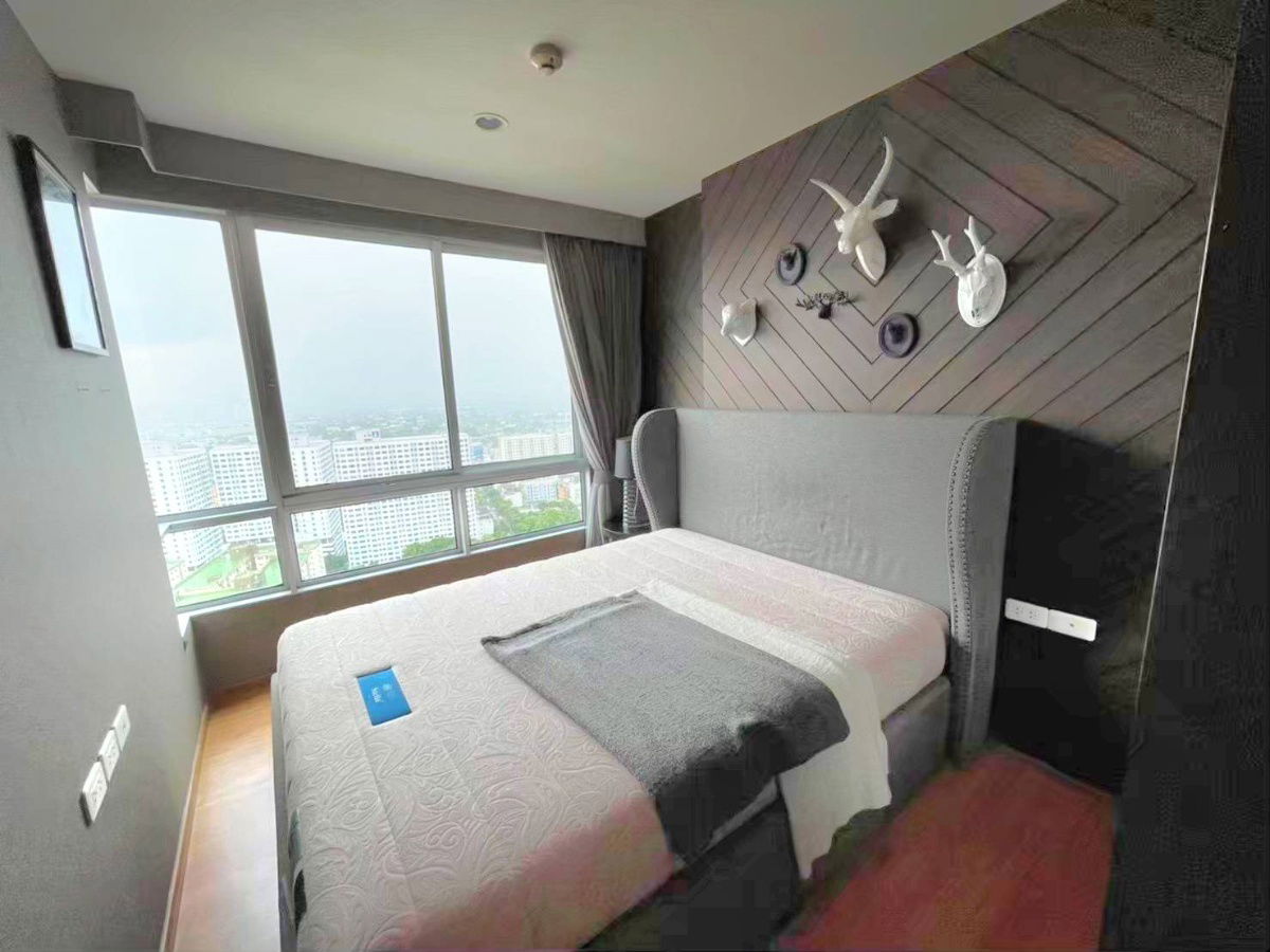 Ready-to-move-in unit at The Base 77 | High floor, beautiful view, 30 sq m | Rent 15,000 THB
