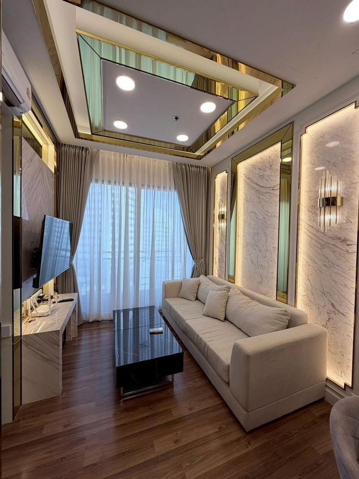 🟪🟦🟩🟨🟧 For rent, Ivy Ampio Ratchada 📍Near MRT Cultural Center🛎️🛎️ | 𝗟𝗶𝗻𝗲@: @𝗮𝘀𝘀𝗲𝘁𝘀𝗽𝗿𝗼