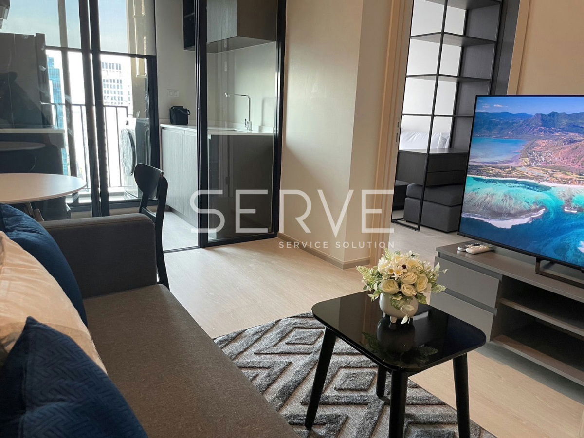 1 Bed Large Room City View Fully furnished Good Location Close to  MRT Lat Phrao 150 m. @  Nue Noble Ratchada Lat Phrao