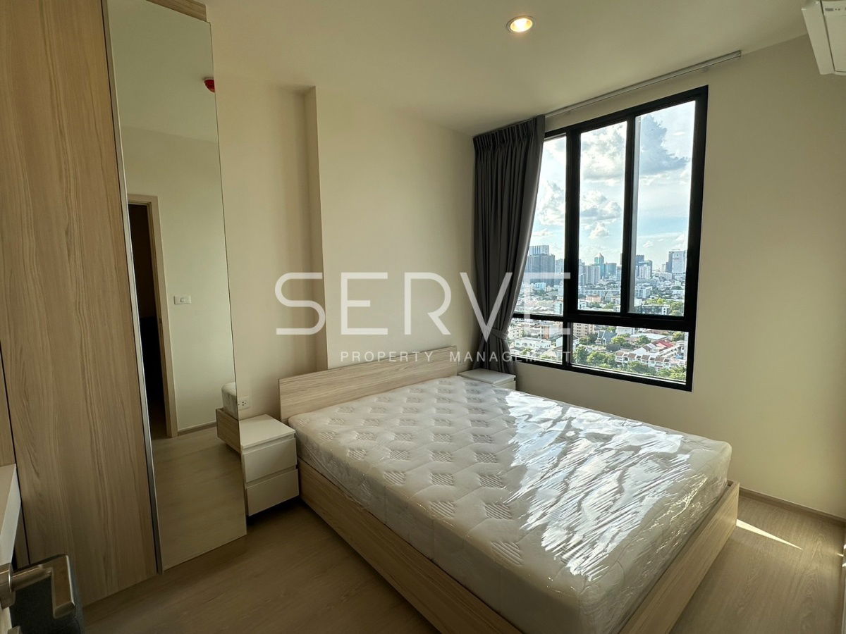 1 Bed Large Room City View Fully furnished Good Location Close to  MRT Lat Phrao 150 m. @  Nue Noble Ratchada Lat Phrao