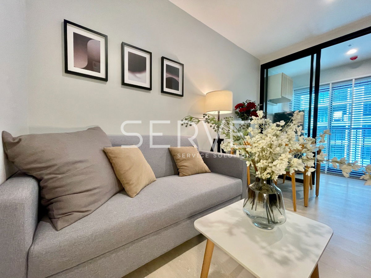 1 Bed ကောင်းသောအခန်း ပရိဘောဂအပြည့်အစုံ တည်နေရာကောင်း ပြေးဆွဲရန် BTS Yaek Kor Por Aor @ Nue Connex DonMueang