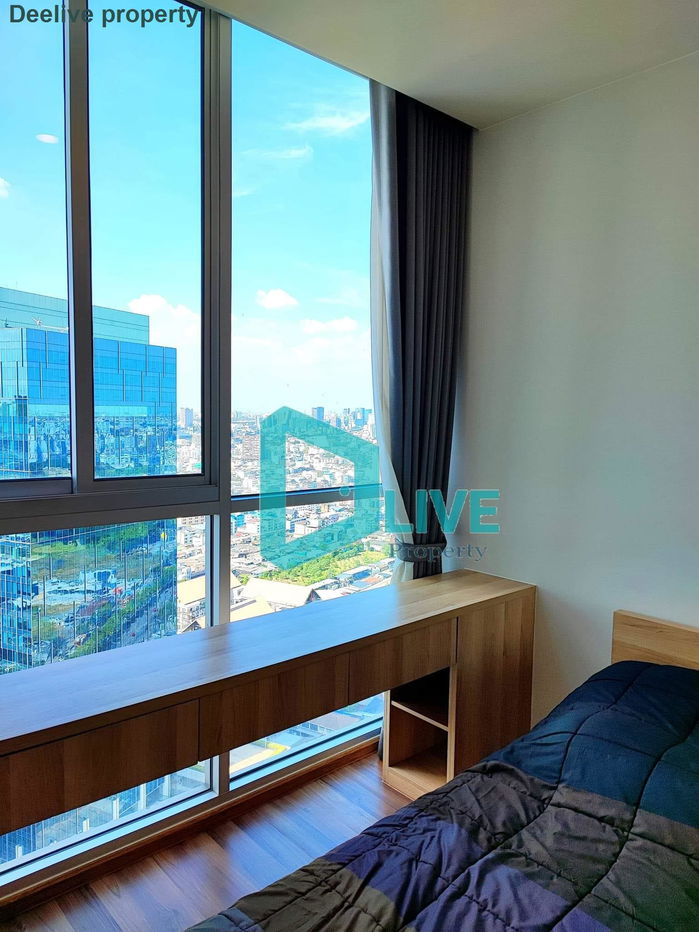 DL22120303 Condo for rent, Noble Revolve Ratchada 2 near MRT ศูนย์วัฒนธรรมฯ, ready to move in, call urgently 0656133286 LineID @897iyzll