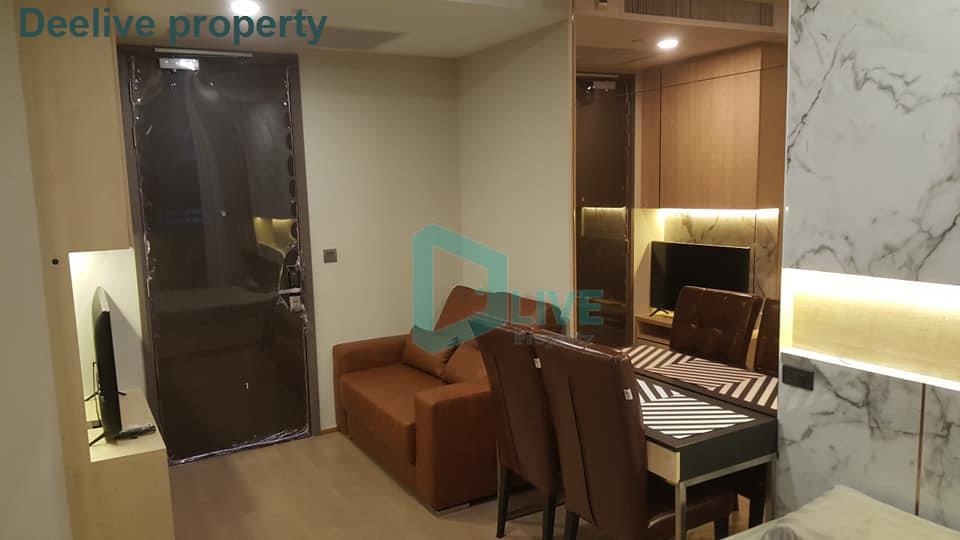 DL007028 Condo for rent, Ashton Chula - Silom near MRT ส่ามย่าน, ready to move in, call urgently 0842740999 LineID @523dslwi