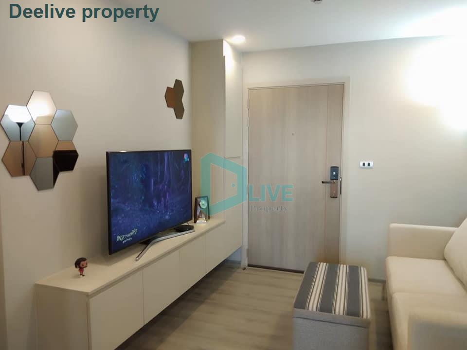 DL013512 Condo for rent, The Urban Attitude Bearing  near BTS Bearing, ready to move in, call urgently 0842740999 LineID @523dslwi