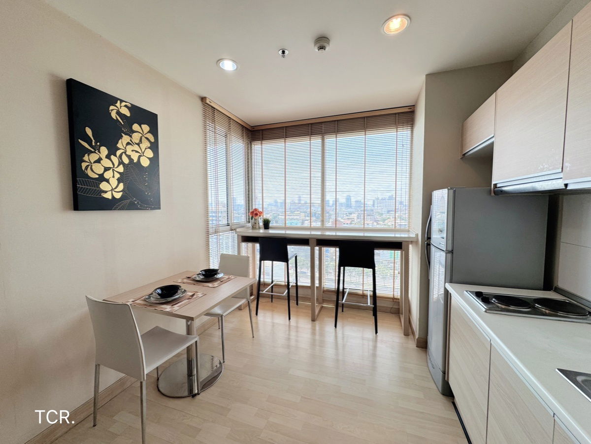 For Rent✨𝐑𝐡𝐲𝐭𝐡𝐦 - 𝐑𝐚𝐭𝐜𝐡𝐚𝐝𝐚✨ 1 Bedroom 1 Bathroom : 46 Sq.m., MRT-Ratchadapisek