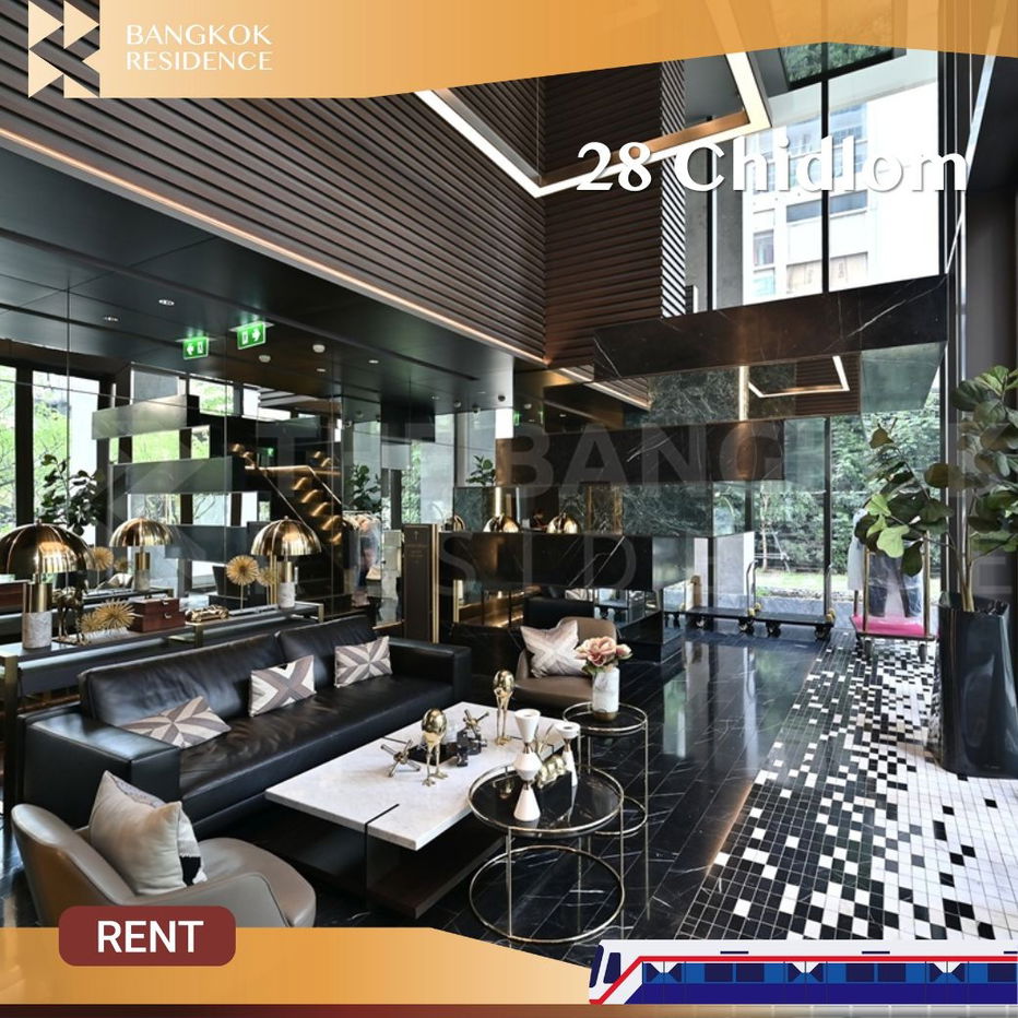 28 Chidlom 🌟 Beautiful, fully furnished 💚 Near BTS Chidlom