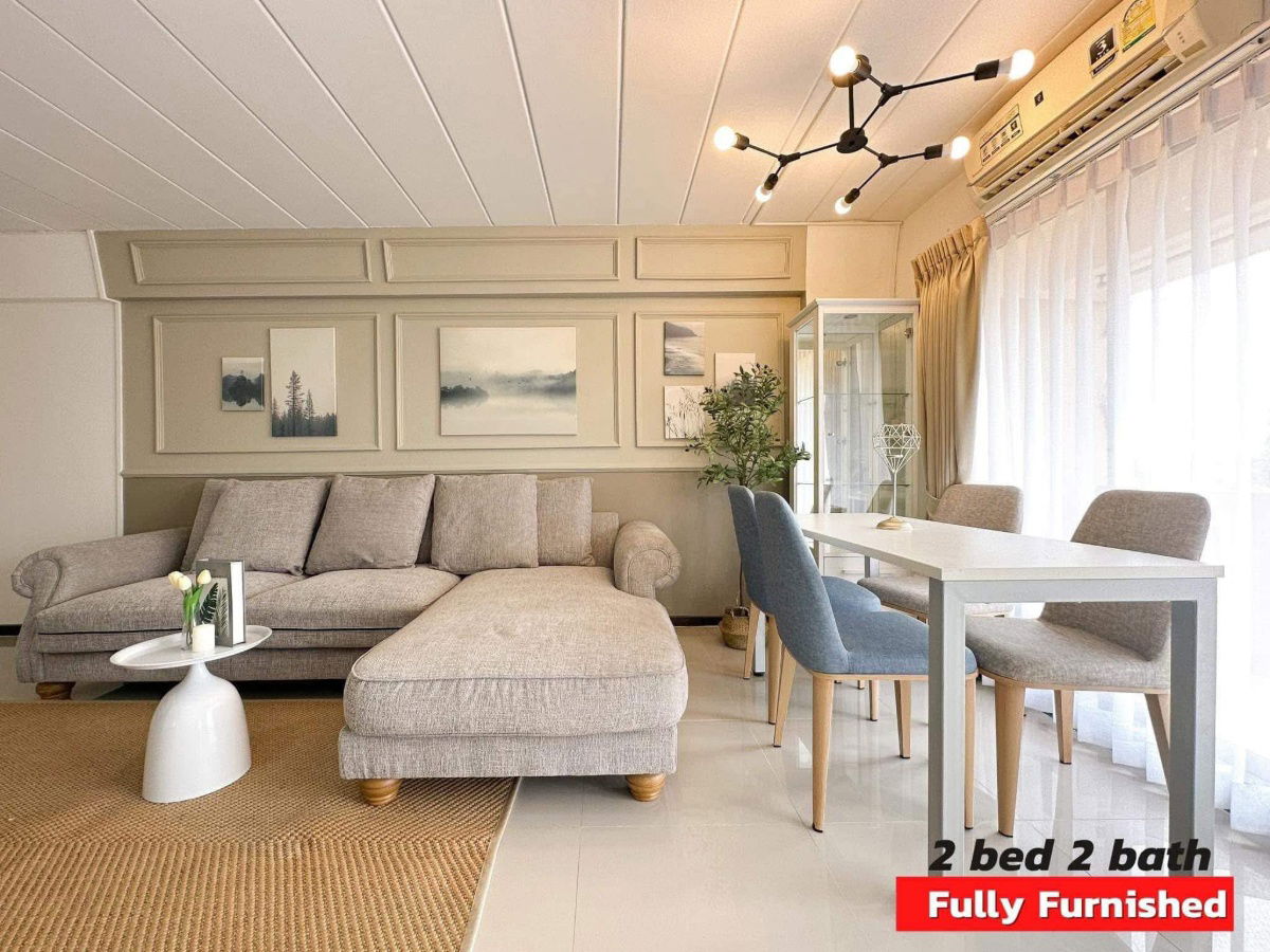 🏙️✨ For Rent! Bangna Place Condo Spacious 70 sqm (2 Bed 2 Bath) With Washer/Dryer Near BTS Bangna 🚆 17,500 THB/Month