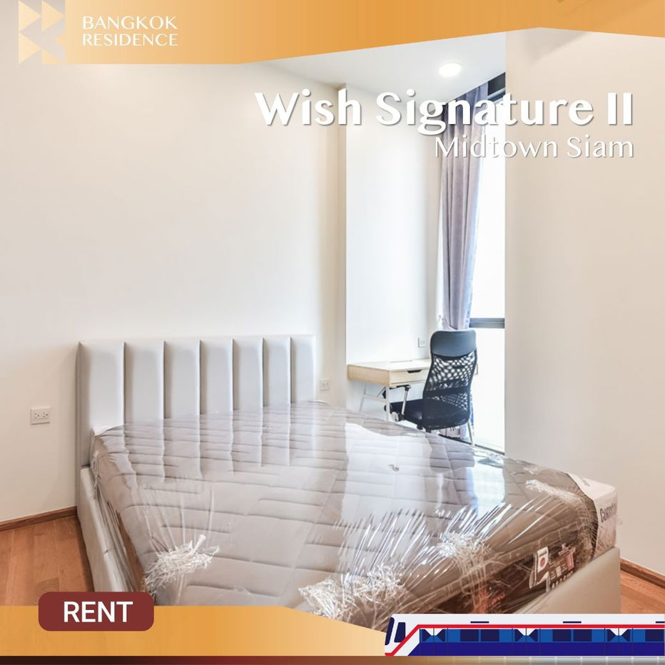Wish Signature II Midtown Siam ✨ Brand New Unit! Beautiful fully furnished unit 🛋️ Near BTS Ratchathewi