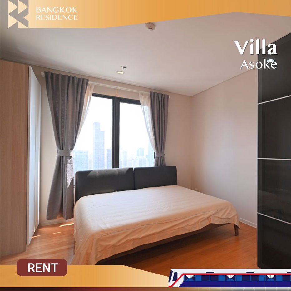 Villa Asoke 💥 漂亮的单位，物超所值 💥 靠近 MRT Phetchaburi