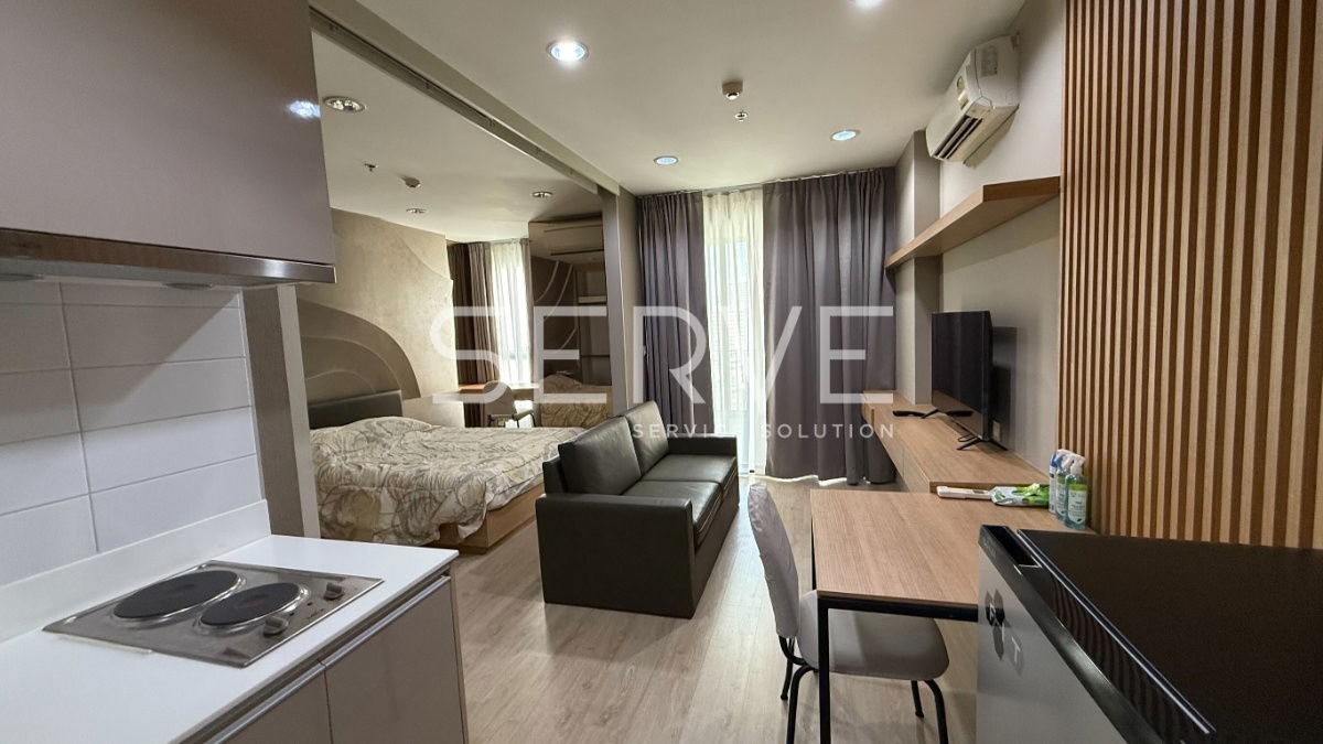 1 Bed Nice  City View Fully furnished Good Location Close To BTS Ratchathewi,Chulalongkorn University @  Ideo Q Ratchathewi