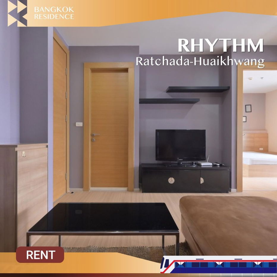 RHYTHM Ratchada-Huaikhwang 🔥 Beautiful room, Great Price 🔥 Near MRT Huai Khwang