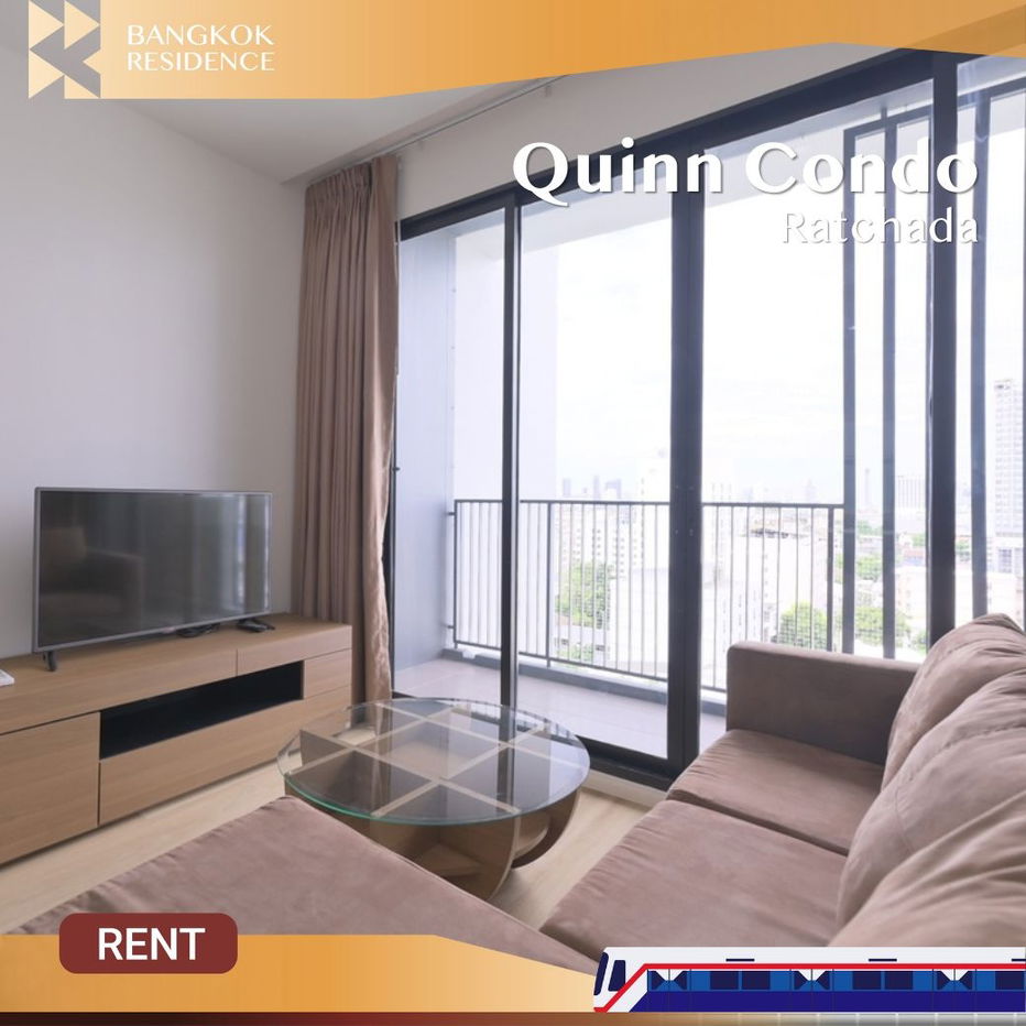 Quinn Condo Ratchada ⭐ Beautiful Unit at a Great Price, Ready to Move In 💫Near MRT Sutthisan