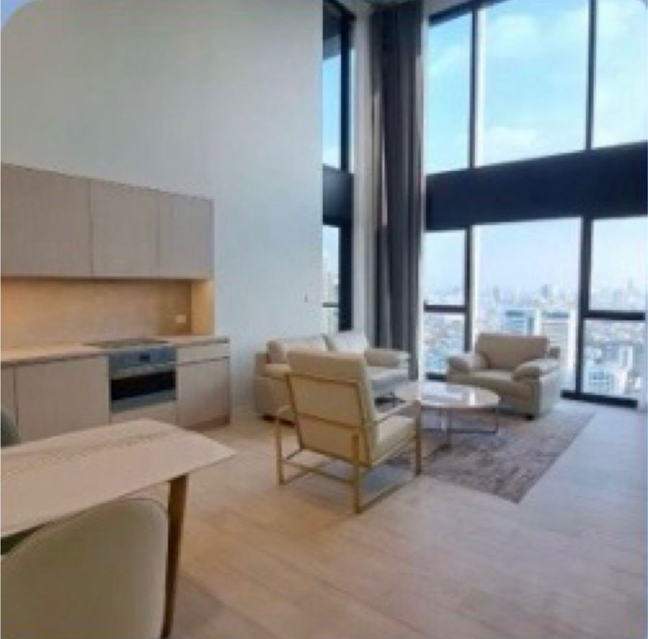 เดอะ ลอฟท์ สีลม ให้เช่า 2 ห้องนอน