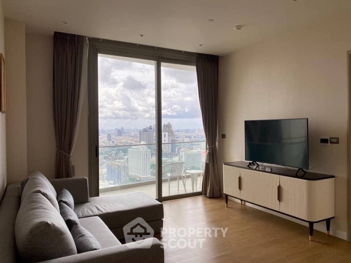 1-BR Condo at Magnolias Waterfront Residences near BTS Saphan Taksin (ID 2473840)