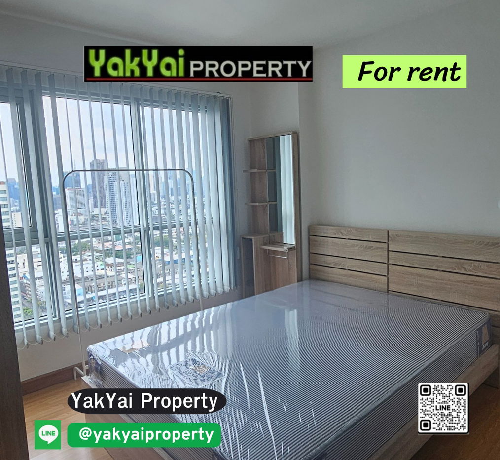 Rent now! Aspire Rama 4, only 13,000 THB/month. Great location, fully furnished, ready to move in immediately.