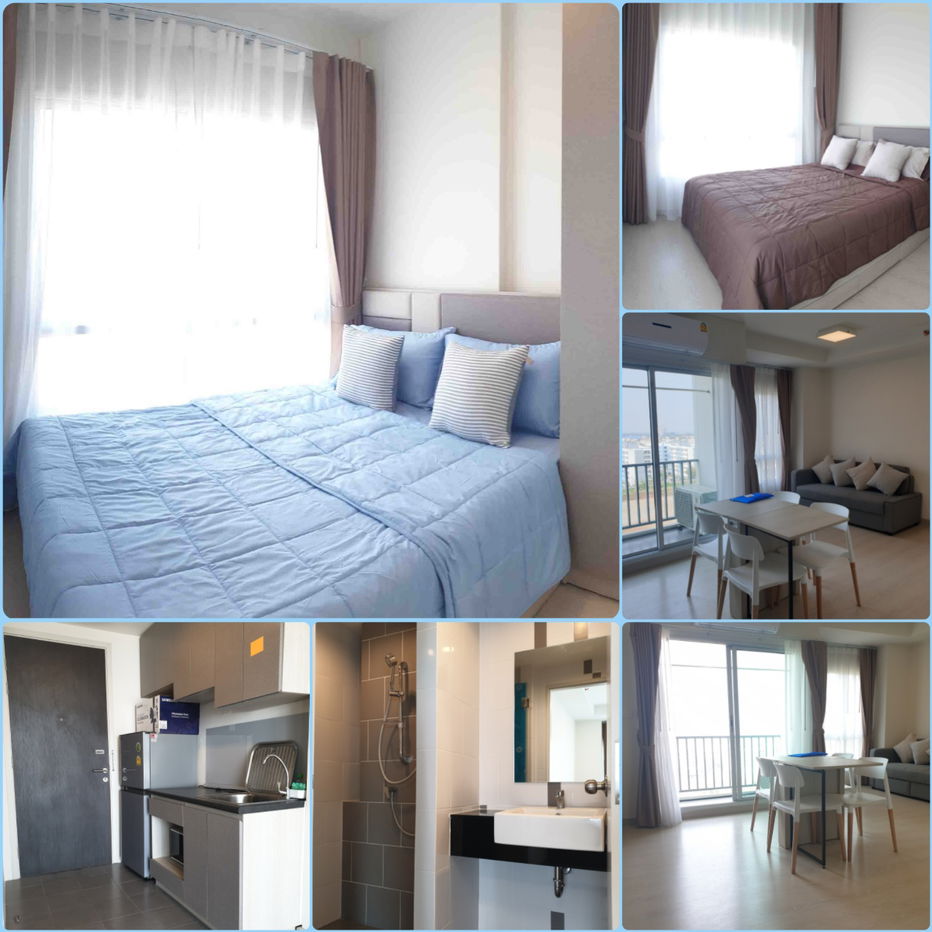 For Rent Condo Niche id @ Pakkret Station Two bed room 14,000 Bath