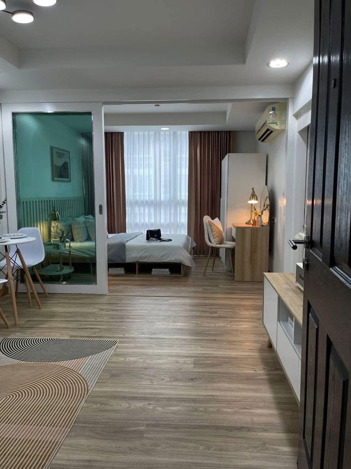 WS6106 ✨ Condo for rent: The Kris Extra 4, Soi Ratchada 17 ✨ Near MRT Sutthisan. Only 15,000 THB/month.