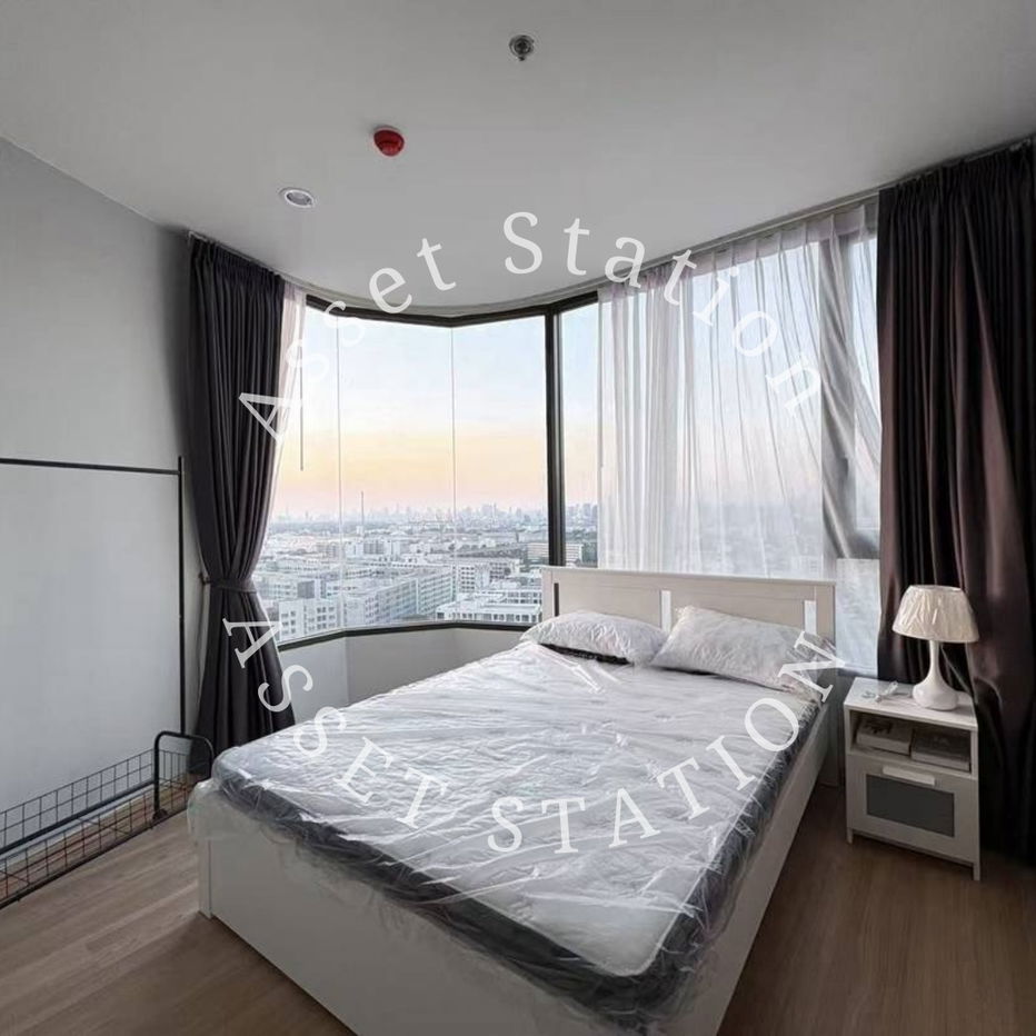 🏢 Luxurious condo with city views, Skyrise Avenue, 2 bedrooms, beautifully decorated, near BTS Punnawithi ✨