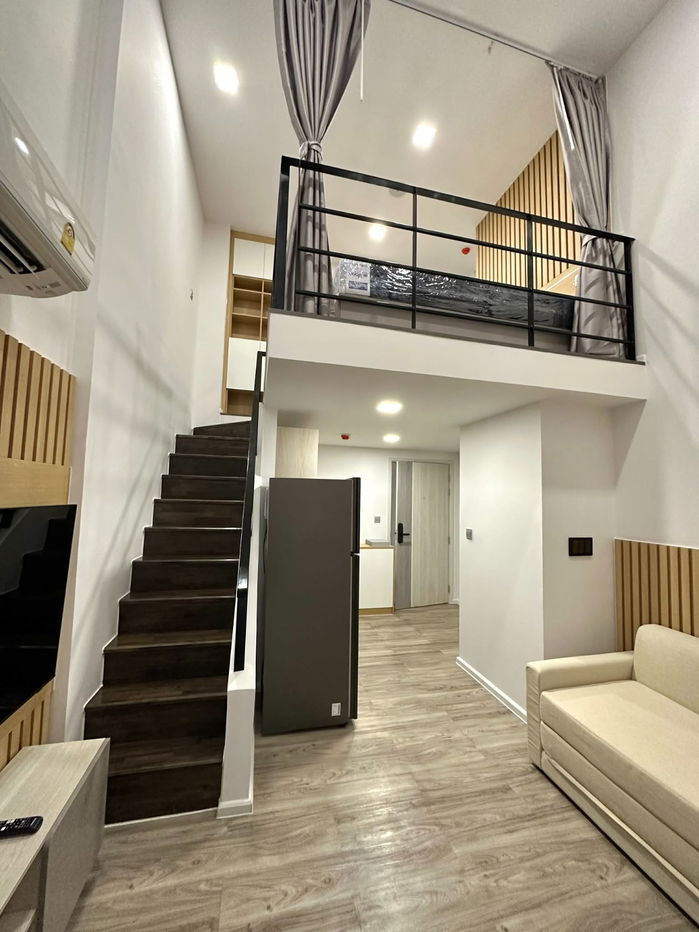 Condo for rent: Kave Mutant Salaya, 2-story loft unit, fully furnished, ready to move in.