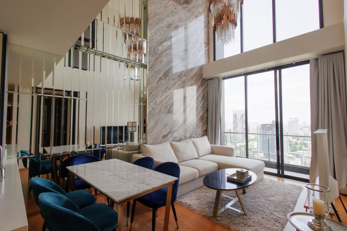 For Rent - BEATNIQ Sukhumvit 32 , Super Luxury Duplex 2 bedrooms 2 bathrooms