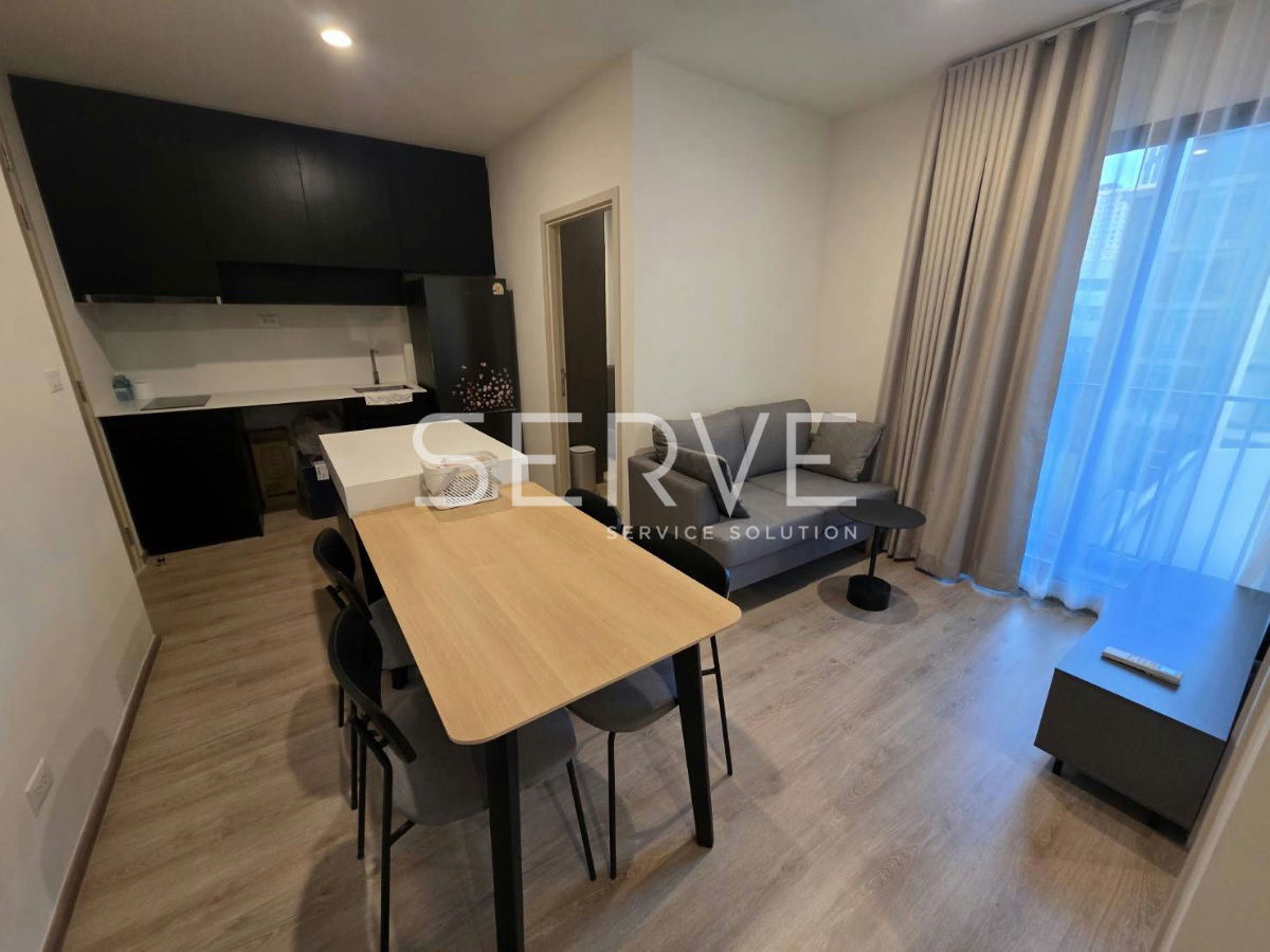 2 Beds  Large Room Fully furnished New Condo Good Location Close To MRT Phra Ram 9  220 m. @  NUE District R9