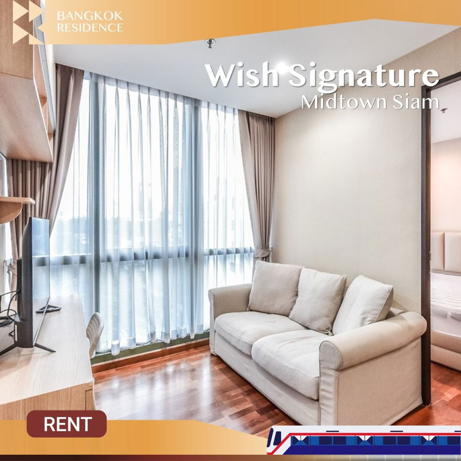 Wish Signature Midtown Siam ⭐ Available for viewing 💚Near BTS Ratchathewi