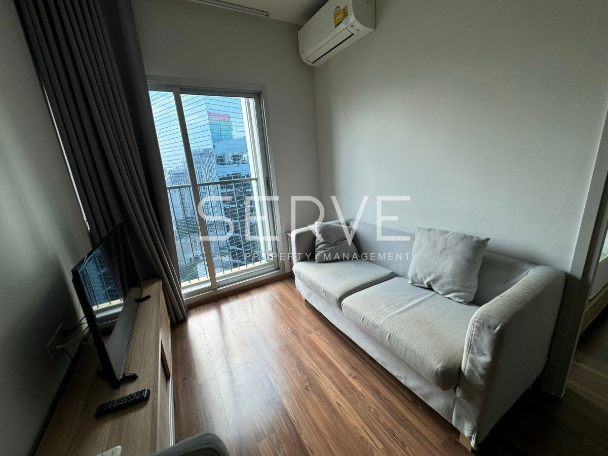 1 Bed Nice Room Fully furnished Good Location Close to MRT Thailand Cultural Centre Station @ Noble Revolve Ratchada 2