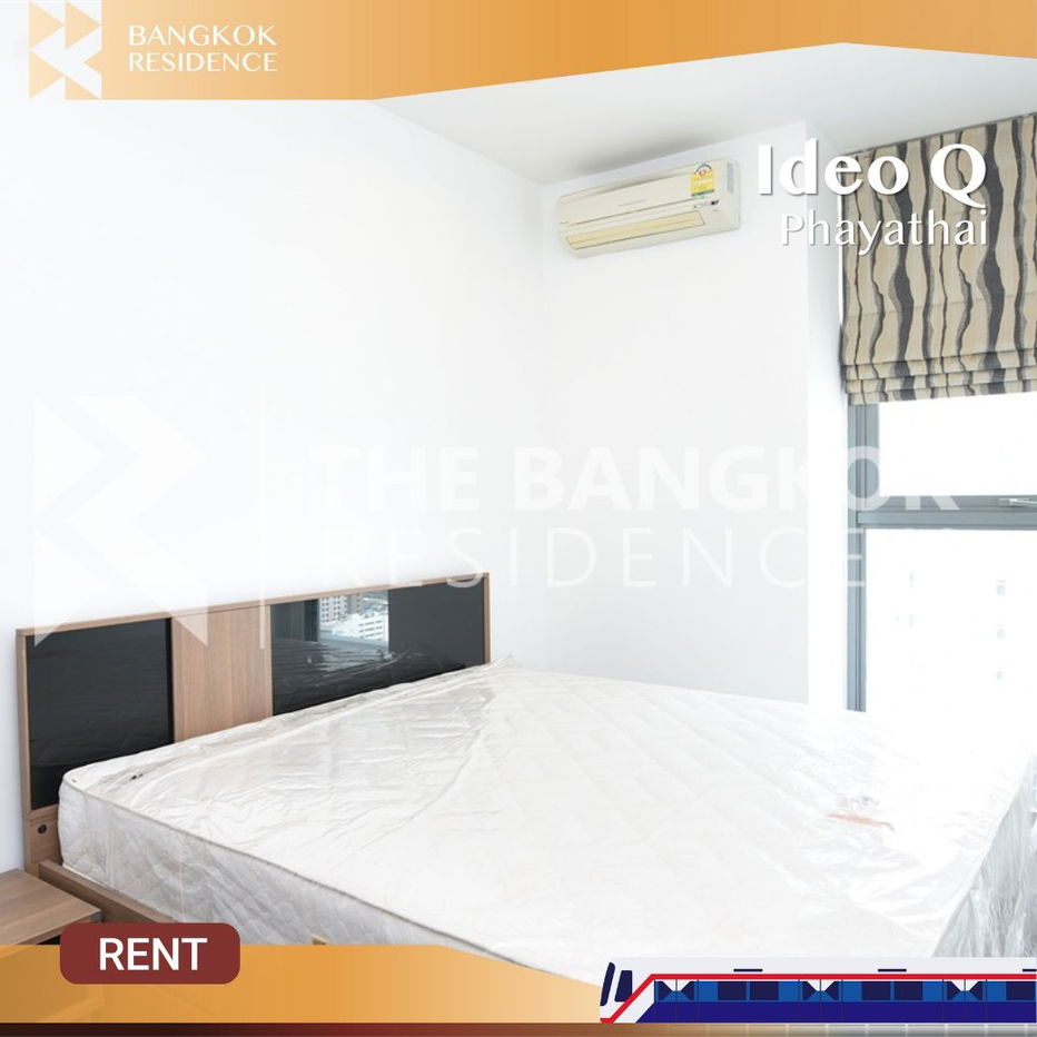 Ideo Q Phayathai 💖Beautiful fully furnished south-facing unit with cool breeze 🍃 Near BTS Phaya Thai