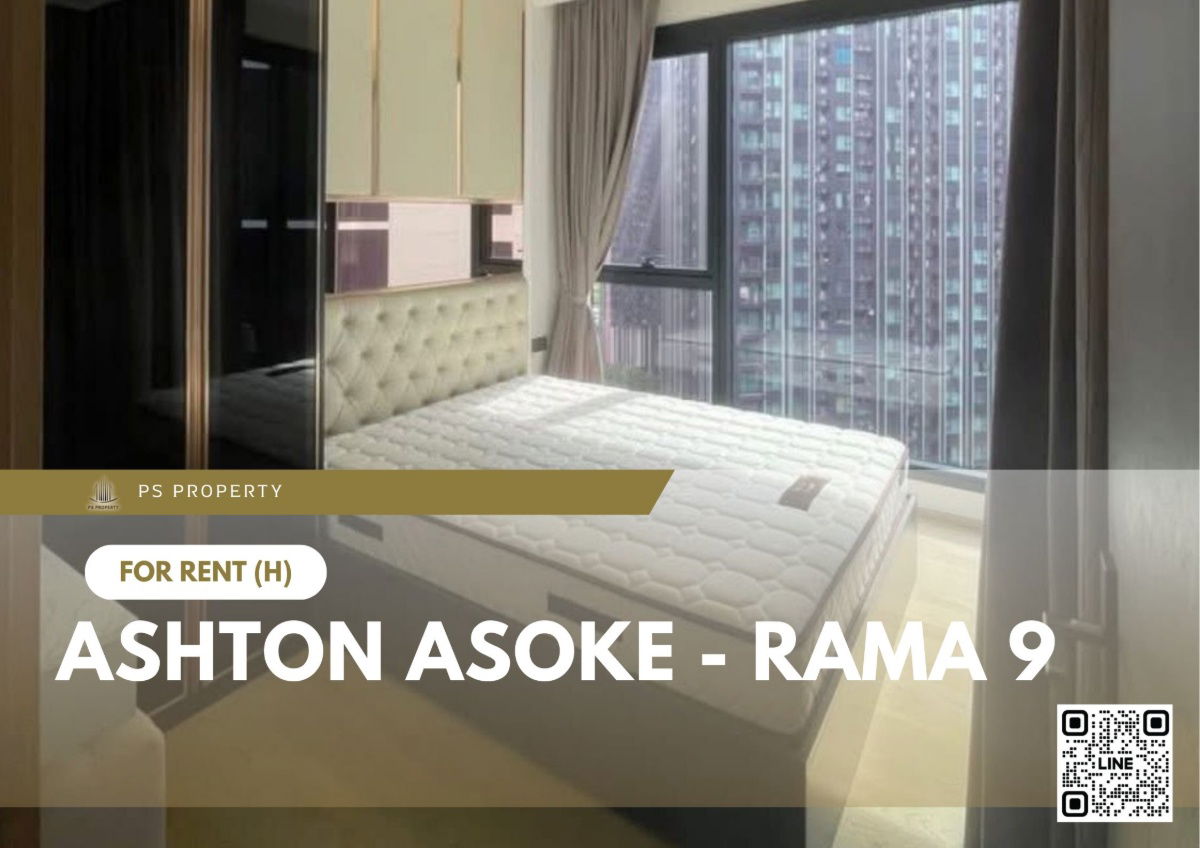 ငှားရန် ✨ Ashton Asoke - Rama 9 ✨ BTS Asoke အနီးတွင် ပရိဘောဂအပြည့်အစုံပါရှိပါသည်။