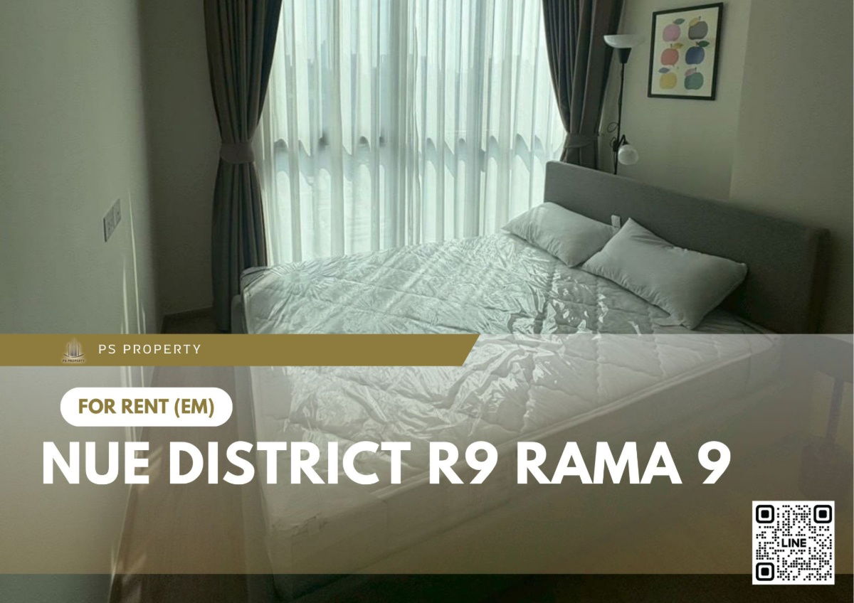 For rent 📍 Nue District R9 Rama 9 📍 Fully furnished with appliances. Near Central Rama 9.
