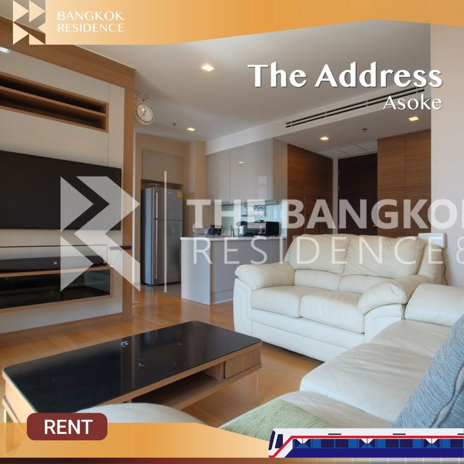 The Address Asoke 🛌🏻2-Bedroom Unit, Great price 💸 Near MRT Phetchaburi