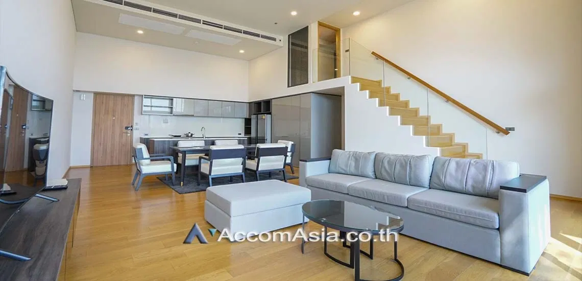 🔼🔽 AccomA 📩 Duplex Condo,Double High Ceiling 3 BR Condominium @Siamese Exclusive Sukhumvit 31 (AA25638)