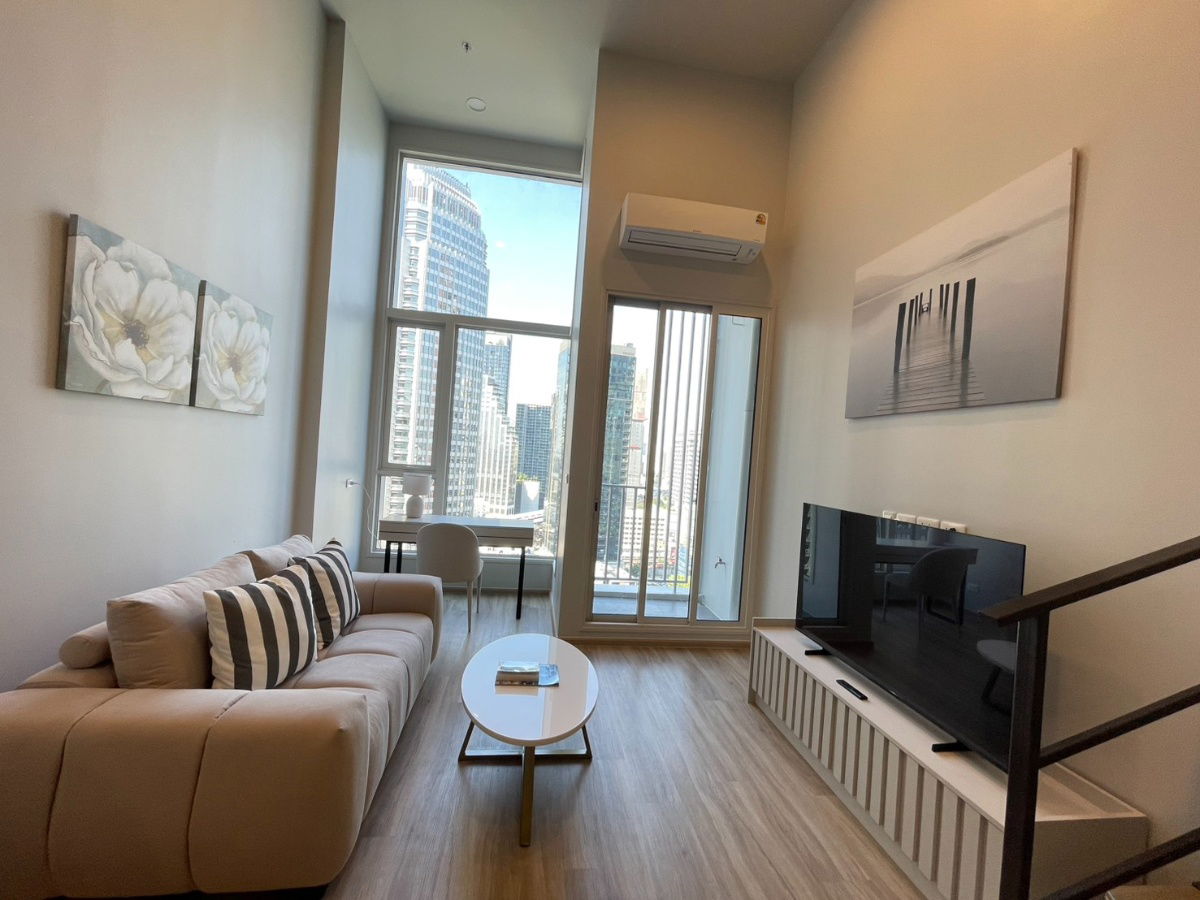 For rent culture thonglor 1 bedroom duplex fully furnished