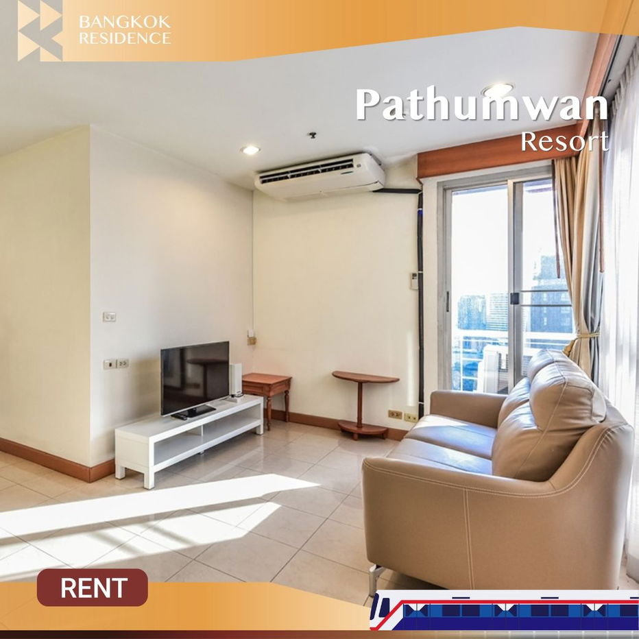 Pathumwan Resort ✨ Spacious, Well-Designed Unit 💖 Near BTS Ratchathewi