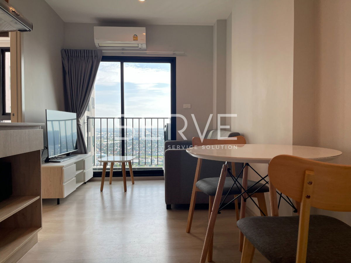 1 Bed  Unbloock View Nice Room Fully furnished Good Location 20 Steps From MRT Si La Salle Station  @ Nue Noble Srinakarin Lasalle