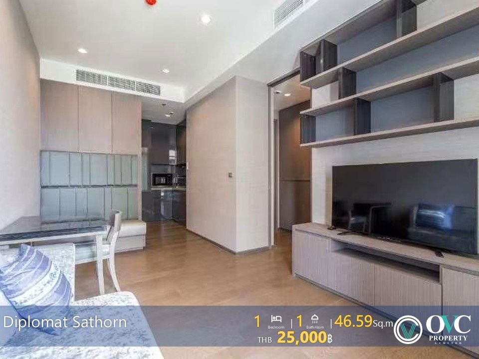 Ready for Rent @ The Diplomat Sathorn (BTS Surasak)