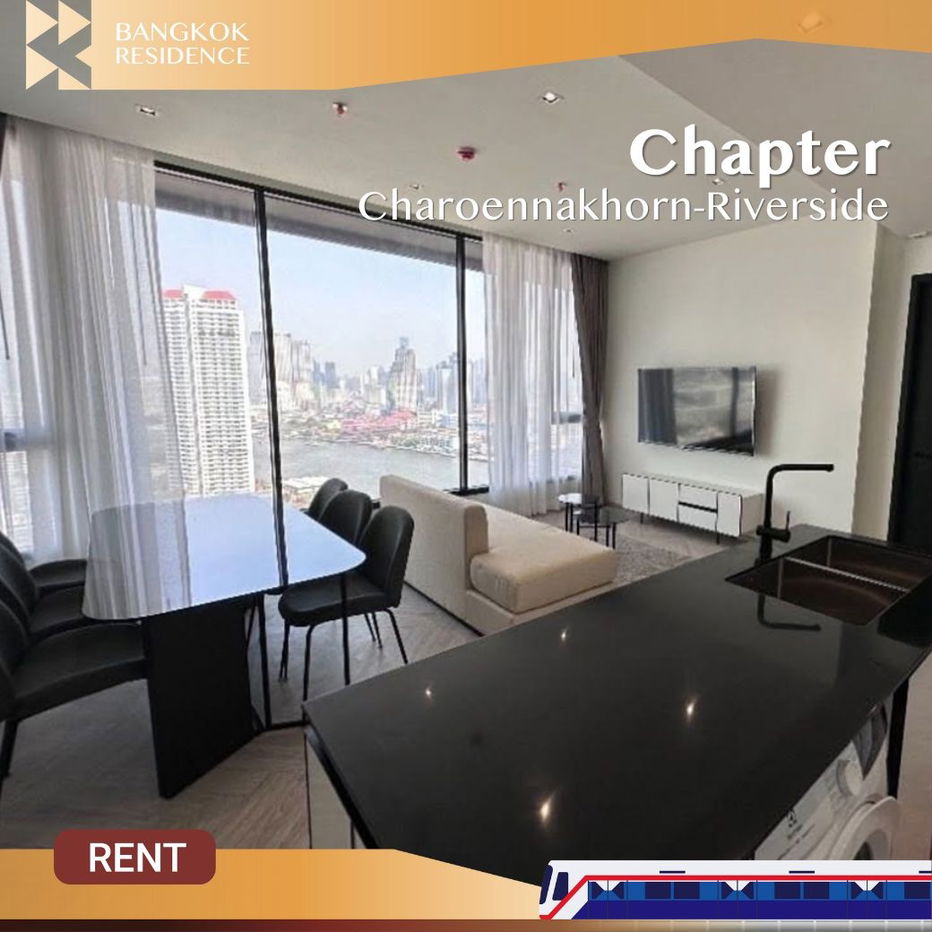 Chapter Charoennakhorn-Riverside 💫  High Floor, Stunning View, Great Price 💸