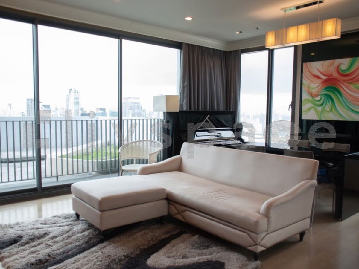 ▚ LE179ツ For Rent: Pyne By Sansiri PENTHOUSE 3 Bedroom 121 sq.m.! 💎 The Ultimate RARE ITEM High Floor Panoramic View BTS Ratchathewi 0 m. Only 140k!