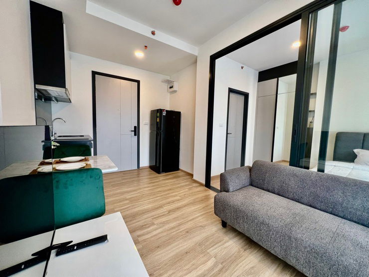 THE STAGE Mindscape Ratchada-Huaikhwang (1 Bedroom 1Bathroom) 27 Sqm. Rent 15K/month ▫️Line: @sanhaproperty📲095-6922871