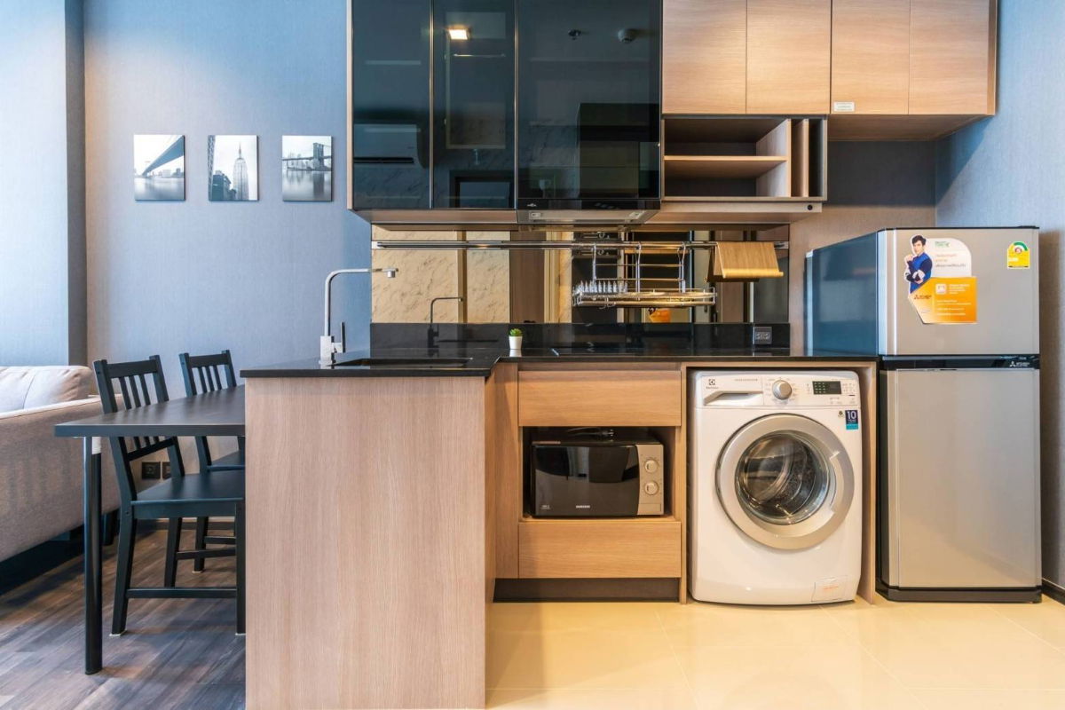 21,000 baht/month 1/1 bed The Line Asoke Ratchada MRTA Rama9