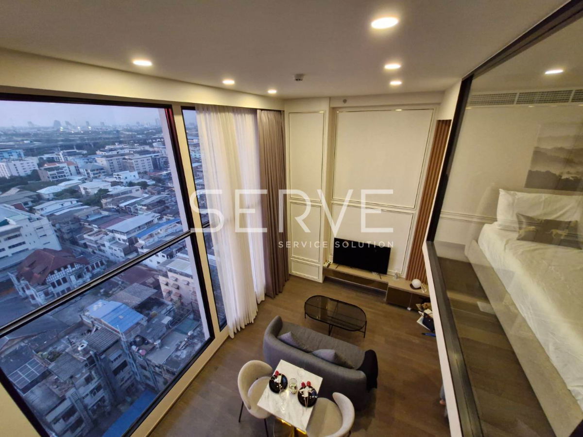 Duplex 2 Beds Luxury Room City View Fully furnished Good Location BTS Ratchathewi 400 m.  @  Park Origin Ratchathewi