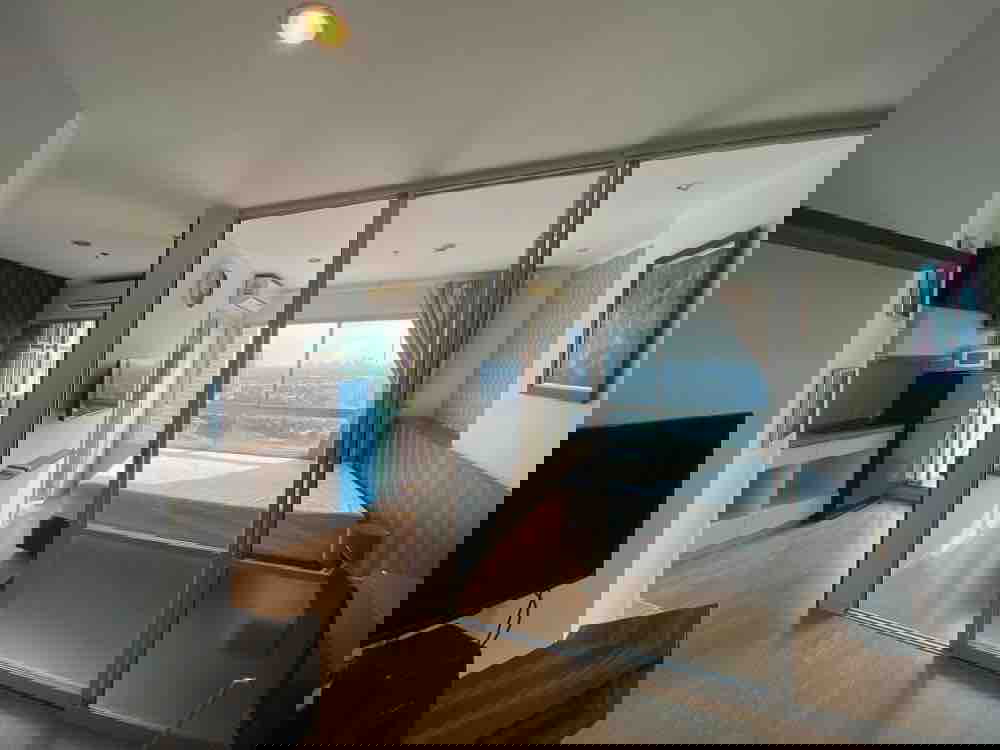 Lumpini Place Srinakarin-Hua Mak, Building A, 14th floor, fully furnished, near ARL Hua Mak