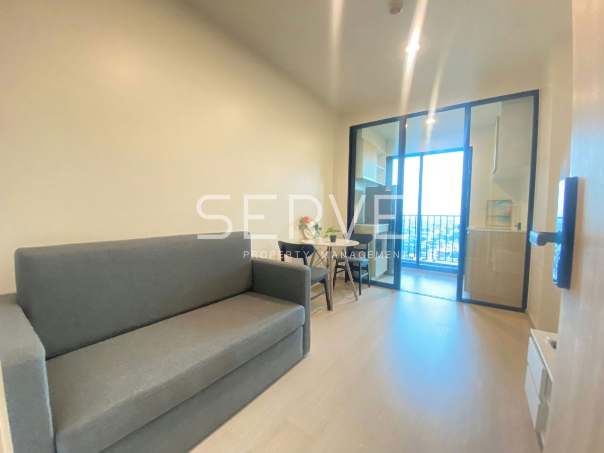 1 Bed Large Room Luxury Style City View Fully furnished Good Location Close To MRT Lat Phrao @  Nue Noble Ratchada Lat Phrao