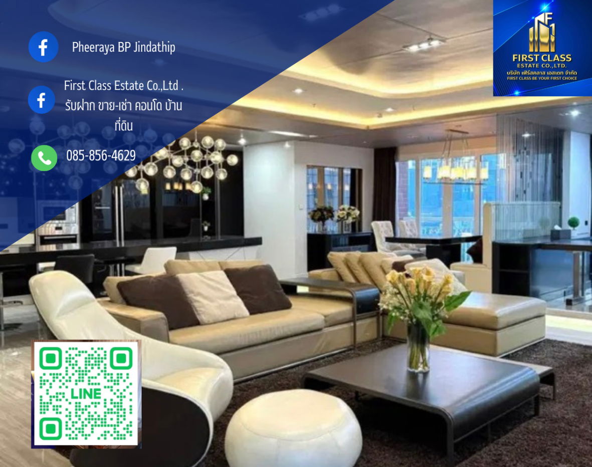 ✨ Luxurious Penthouse For Rent – Citi Smart Sukhumvit 18 📍 🚆 5-min walk to BTS Asoke / MRT Sukhumvit