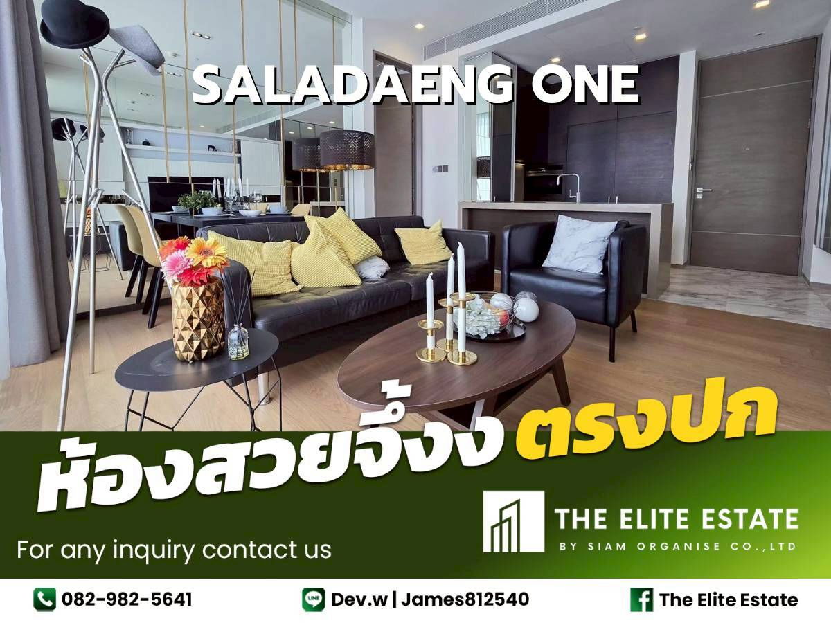 🔑✨ Exclusive Offer – Fully Furnished Condo at Saladaeng One