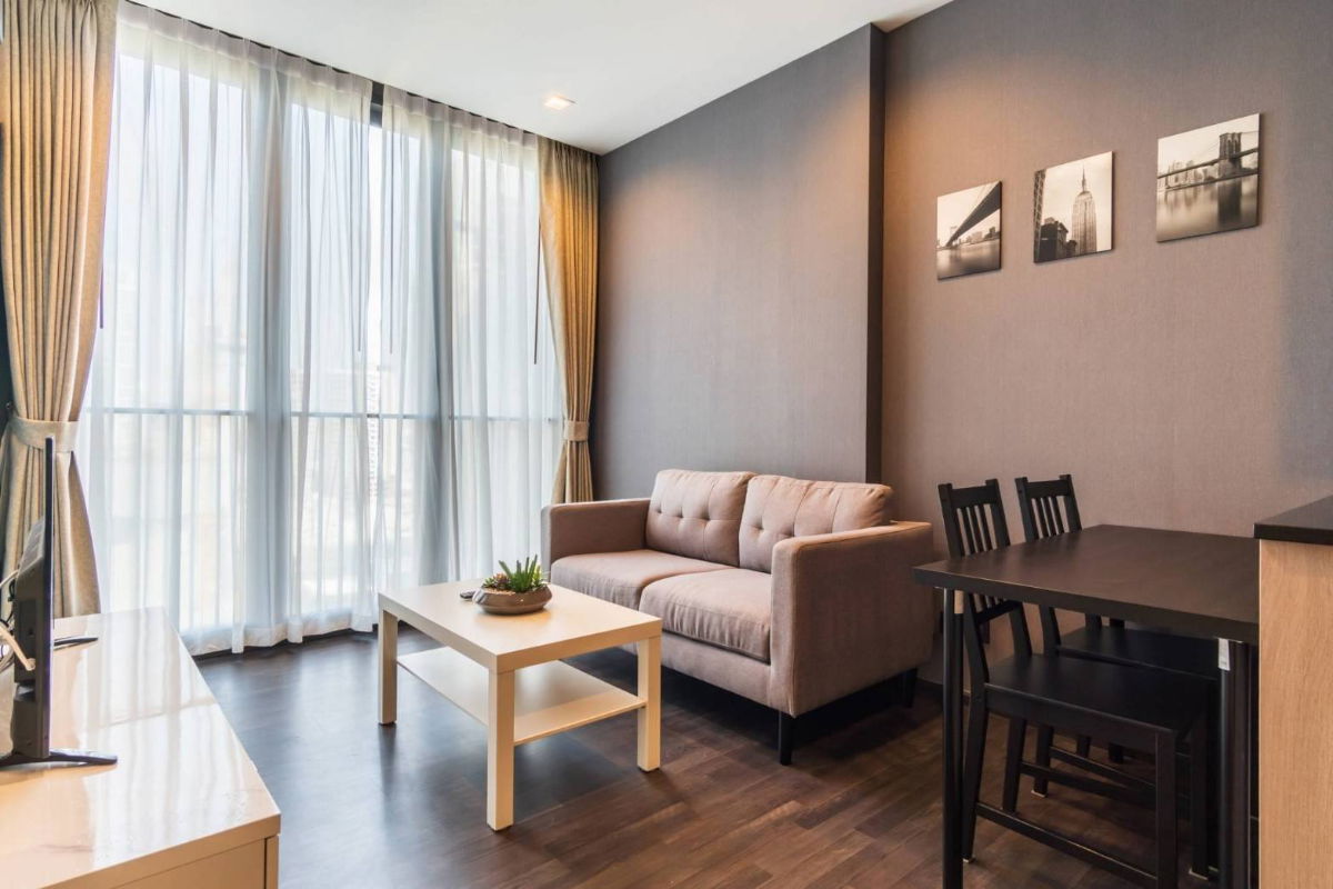 🟠Condo for Rent - 1 Bedroom, 35 Sq.m. at THE LINE Asoke-Ratchada