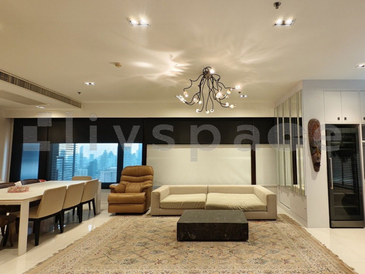 ▚ LE189ツ For Rent: Amanta Lumpini 2 Bed 138.52 sq.m.! 💎 Massive Rare Unit Very High Floor Panoramic City View Stunning Decor Only 85,000 THB!