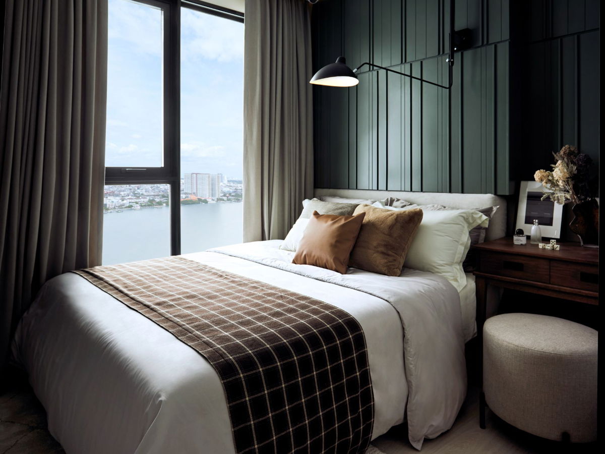 New Condo 2 Beds River View New Room & New Condo Close to Rama 3 and Sathorn area,  Terminal 21 @ Nue Riverest Ratburana