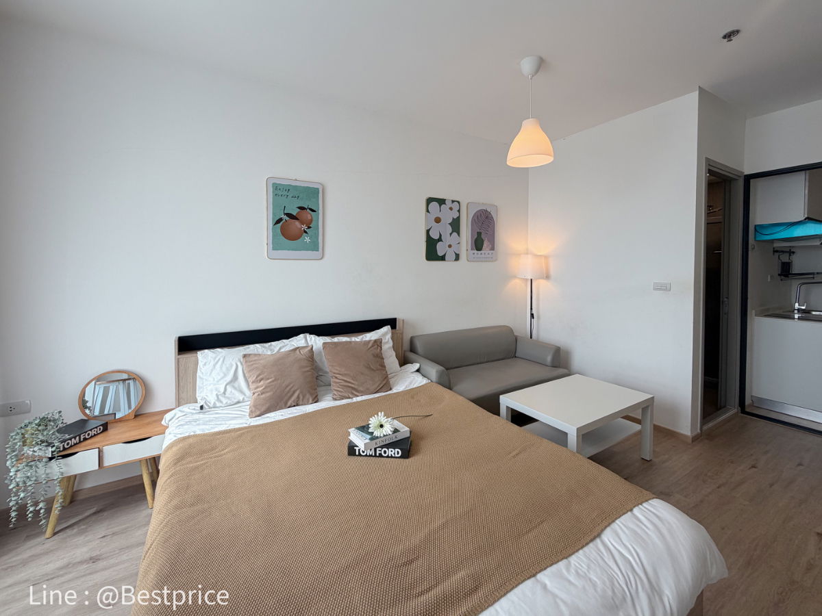 For rent at The Rich Rama 9 - Srinakarin / Line ID : @bestprice (with @ too)